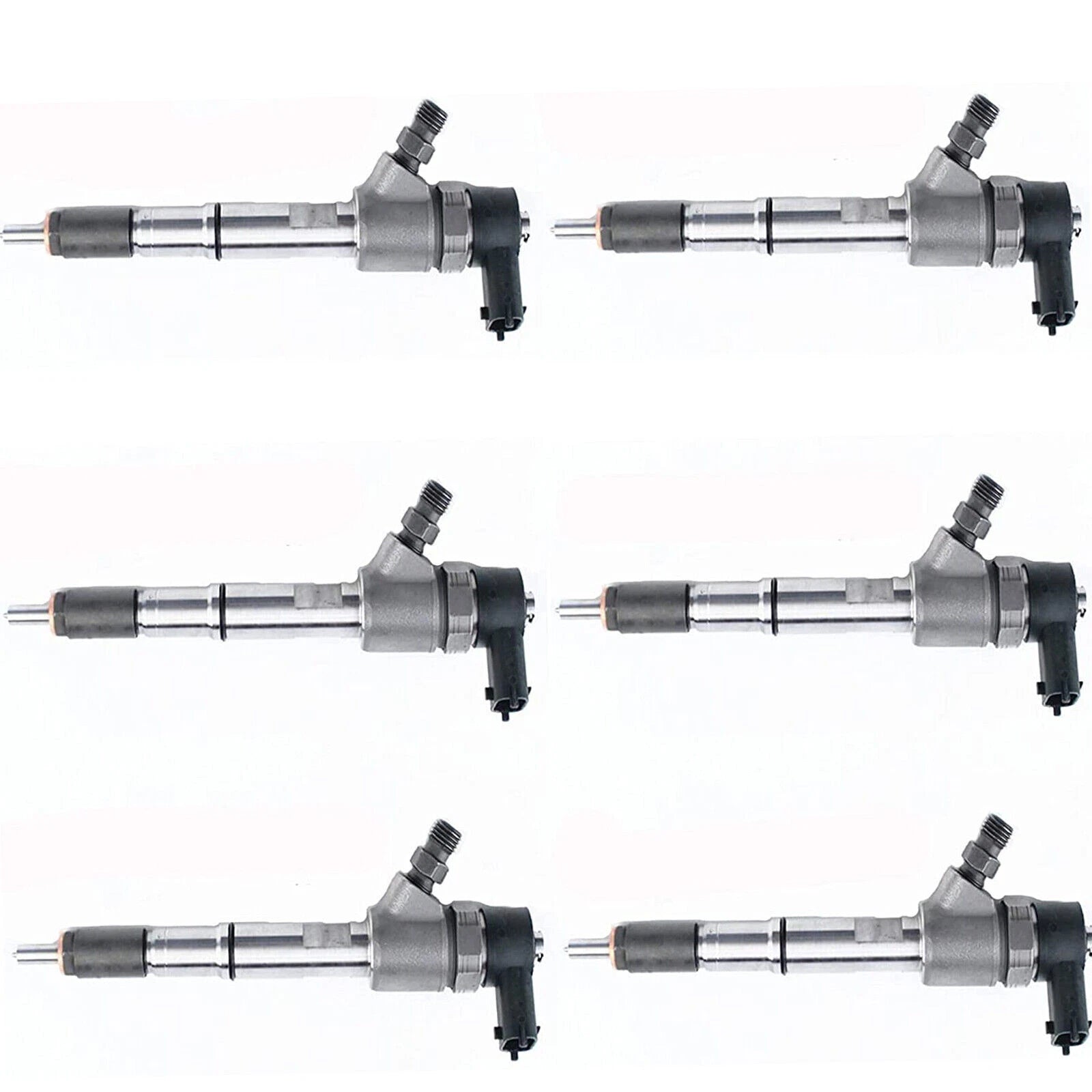 6X Fuel Injector 0445110529 0445110528 for JAC Yunnei YN33CRD (2010–2015)