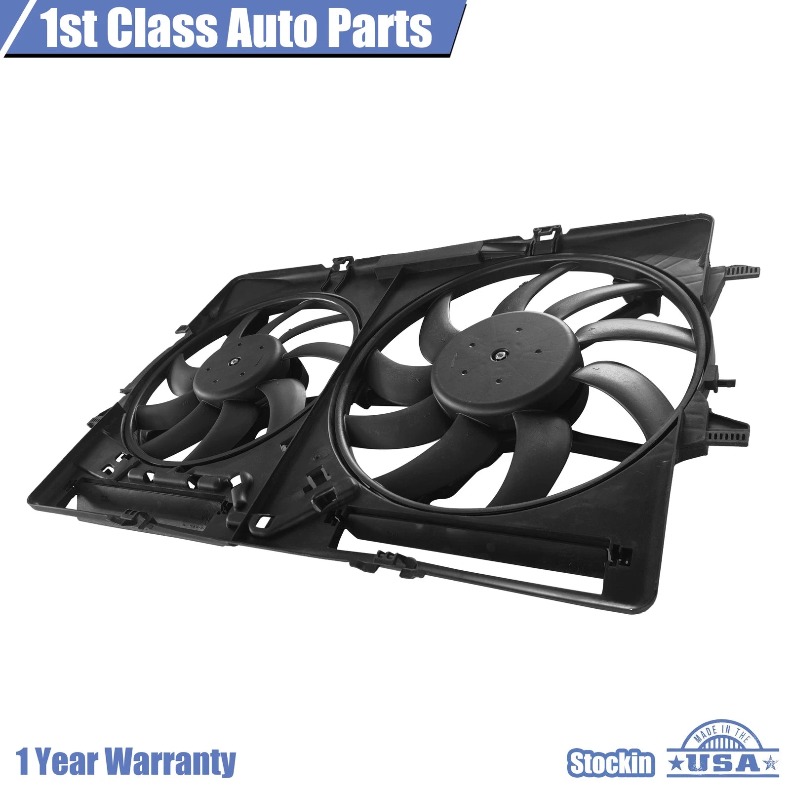 Engine Cooling Fan Assembly for Audi A4 A5 Q5 S4 S5 (2008-2016)