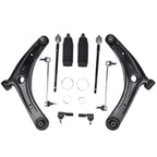 10PC Front Lower Control Arms Kit for Mitsubishi Lancer (2009-2017) Outlander (2007-2017)