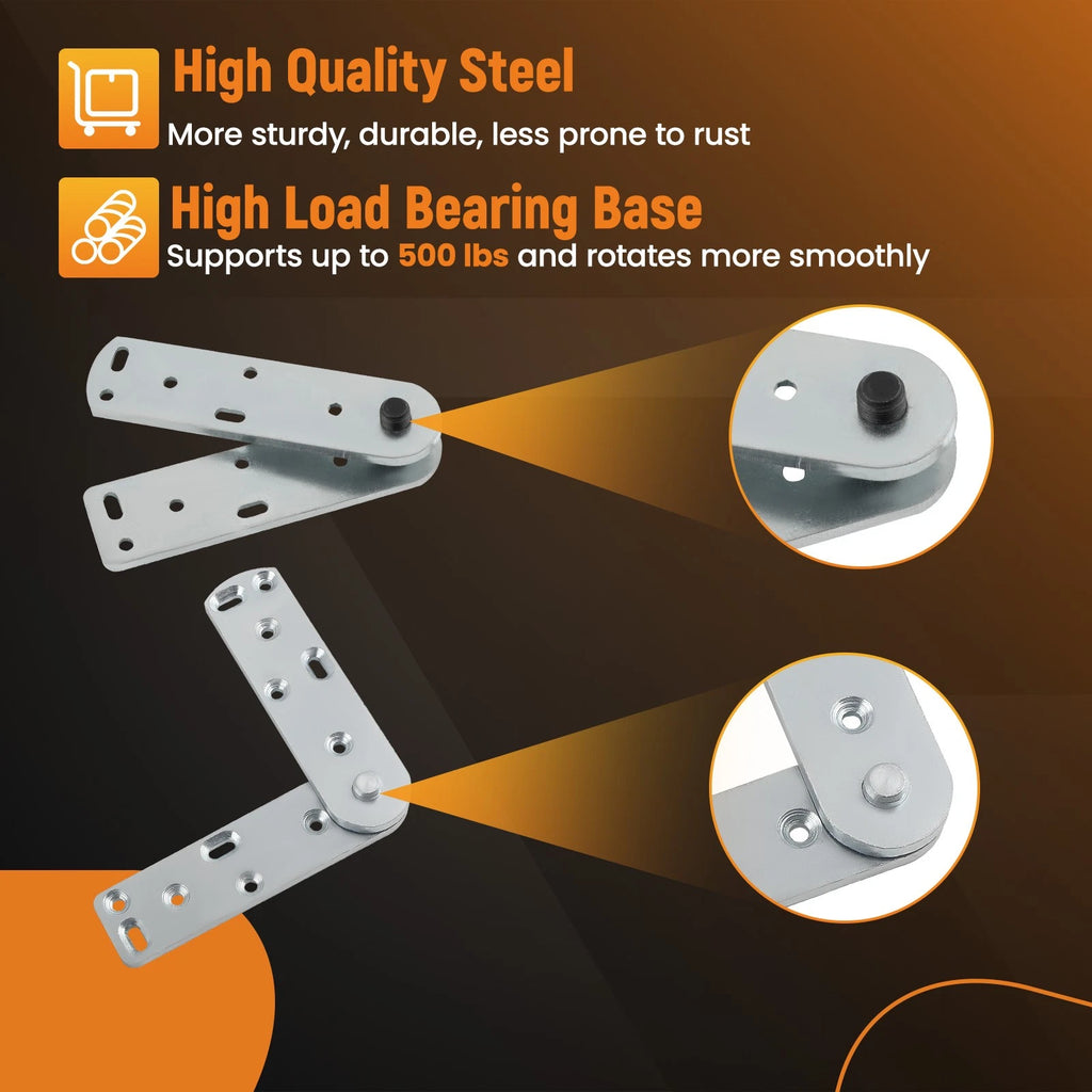 Hidden Secret Bookcase Door Pivot Hinge Kit for Door (2005–2010)