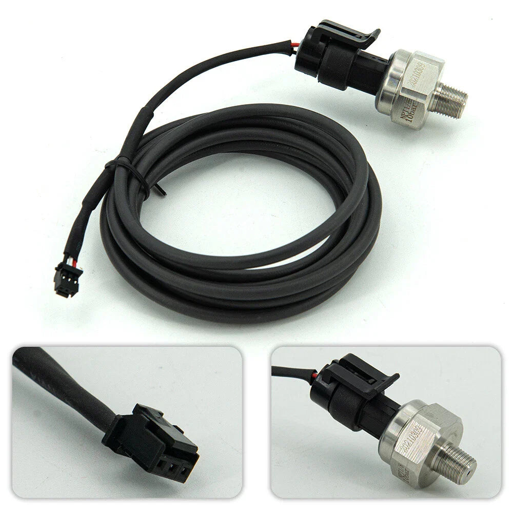 1/8 NPT Oil Fuel Pressure Sensor for Car SUV Van Universal
