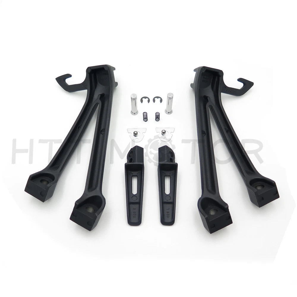 Set of 2 Rear Footrests Foot Pegs Bracket for Suzuki GSXR600 GSXR750 (2006–2007)
