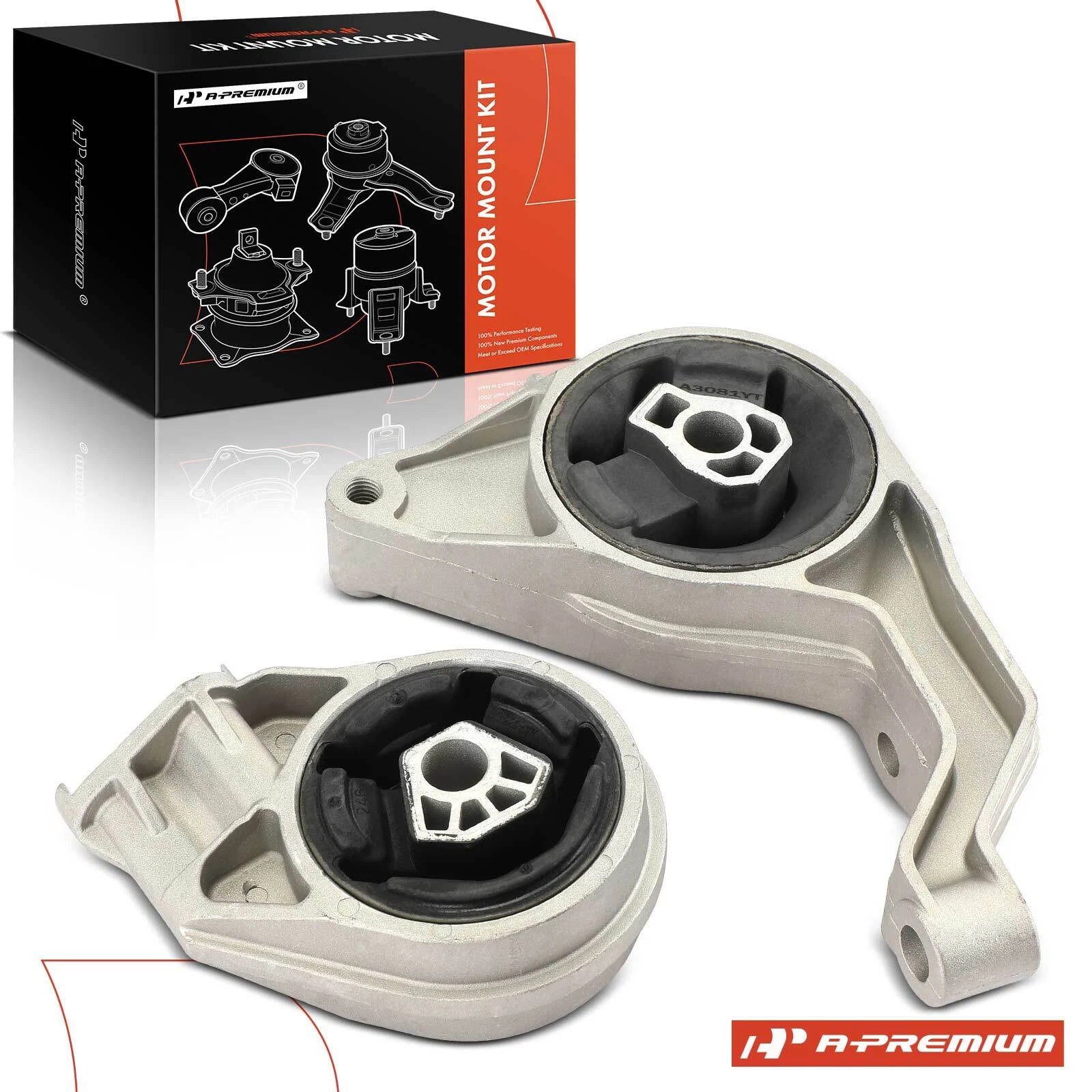 Front & Rear Transmission Mounts for Chevrolet HHR 2006–2011