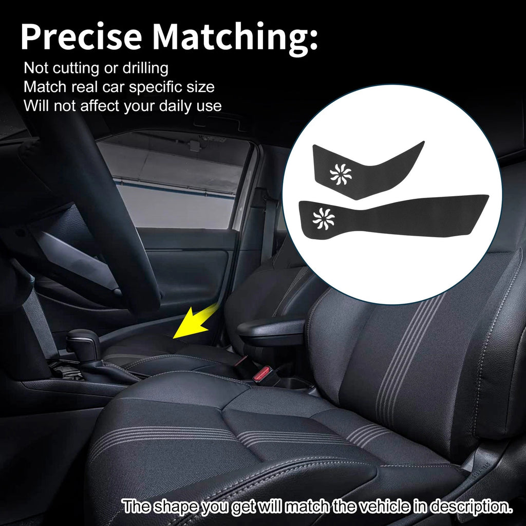 Leather Anti Kick Pad Sticker for Toyota Yaris Cross (2021–2023)