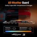 Black PP Sport Kit Rear Extension Diffuser Lip for Hyundai Elantra (2021–2023)