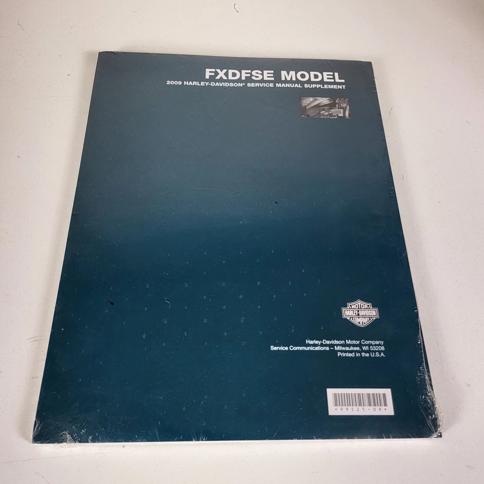 Factory Service Manual Supplement for Harley-Davidson (2009) - 99525-09