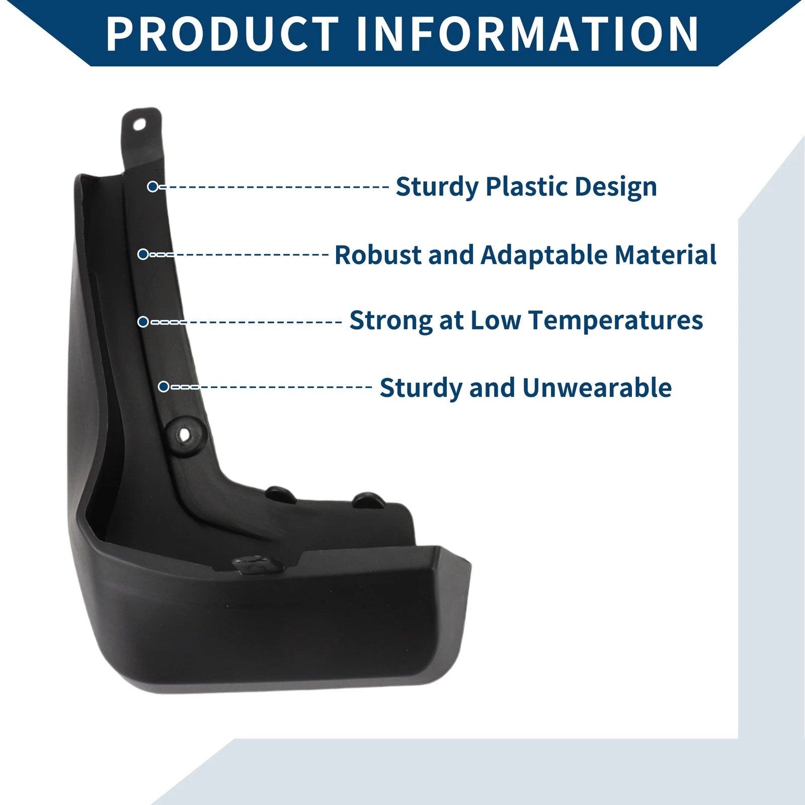 Set of 4 Mud Flaps Splash Guards for Honda XRV (2019–2023)