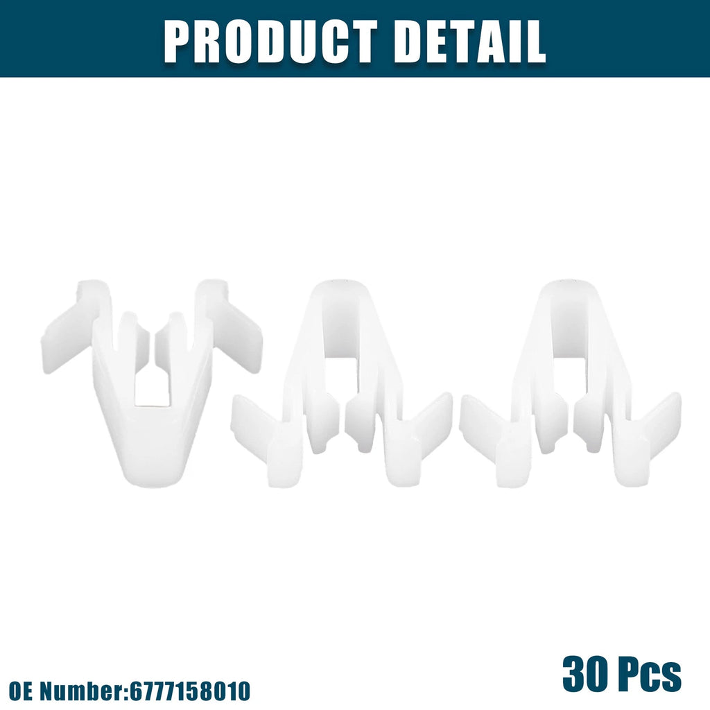 30Pcs Interior Trim Retainer Clip for Toyota Lexus 