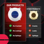 Coolant Expansion Overflow Tank W/Sensor for VW Jetta Golf Passat (1993–1999)