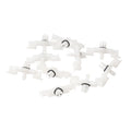 10x Door Sill Rail Scuff Plate Clips for Porsche Cayenne (2003–2006, 2008–2010)