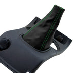 Leather Manual Shift Boot for Chevrolet Cobalt (2005–2010) Green Stitch