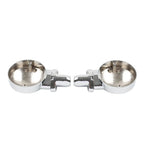 Chrome Front Turn Signal Housing Bracket for Harley Sportster, Street Glide (2004-2023)
