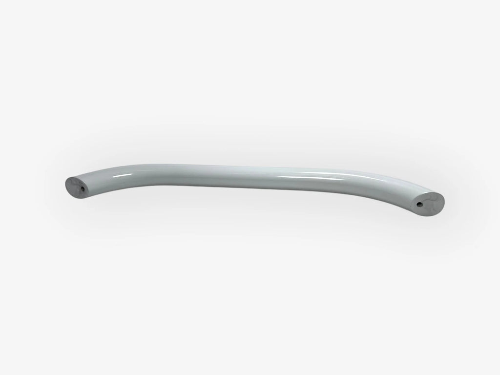 Boat Grab Rail for (20in, White, 1/4in Bolt Holes)