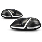 LED DRL Tube Projector Headlight for Honda Civic (1996–1998)