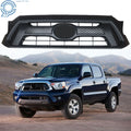 Front Upper Bumper Grille for Toyota Tacoma (2012–2015) - Black Plastic