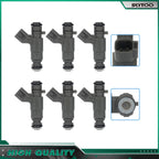 Set of 6 Fuel Injectors for Lincoln LS (2000–2003) & Jaguar S-Type (2000–2008)