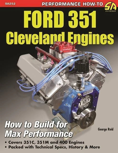 Performance Build Specs Book for Ford 351 Cleveland Engines (1969-1982)