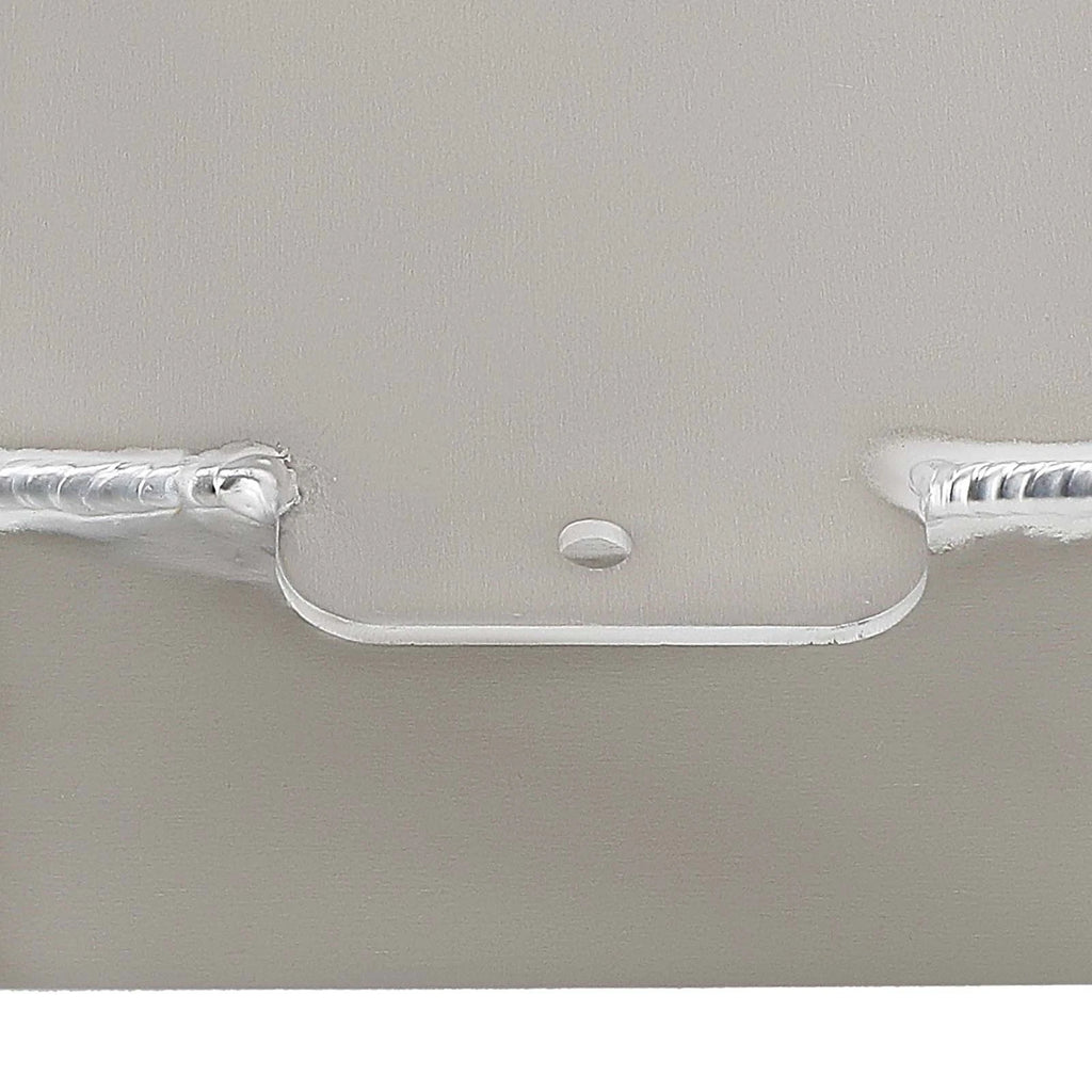 Coolant Overflow Tank for Universal Vehicles (1.25 QT, Aluminum, Silver)
