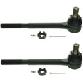 Set of 2 Inner Steering Tie Rod Ends for Chevy K5 Blazer GMC Jimmy (RWD)