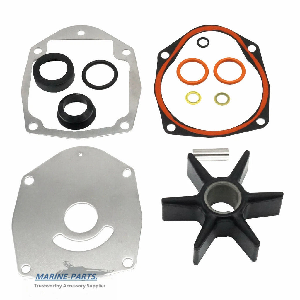 Water Pump Impeller Kit for Mercury 4-Stroke 75-100 HP Outboard (1990–2023) 8M0100526