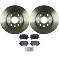 Disc Brake Pad and Rotor Kit Rear 286mm for Volkswagen