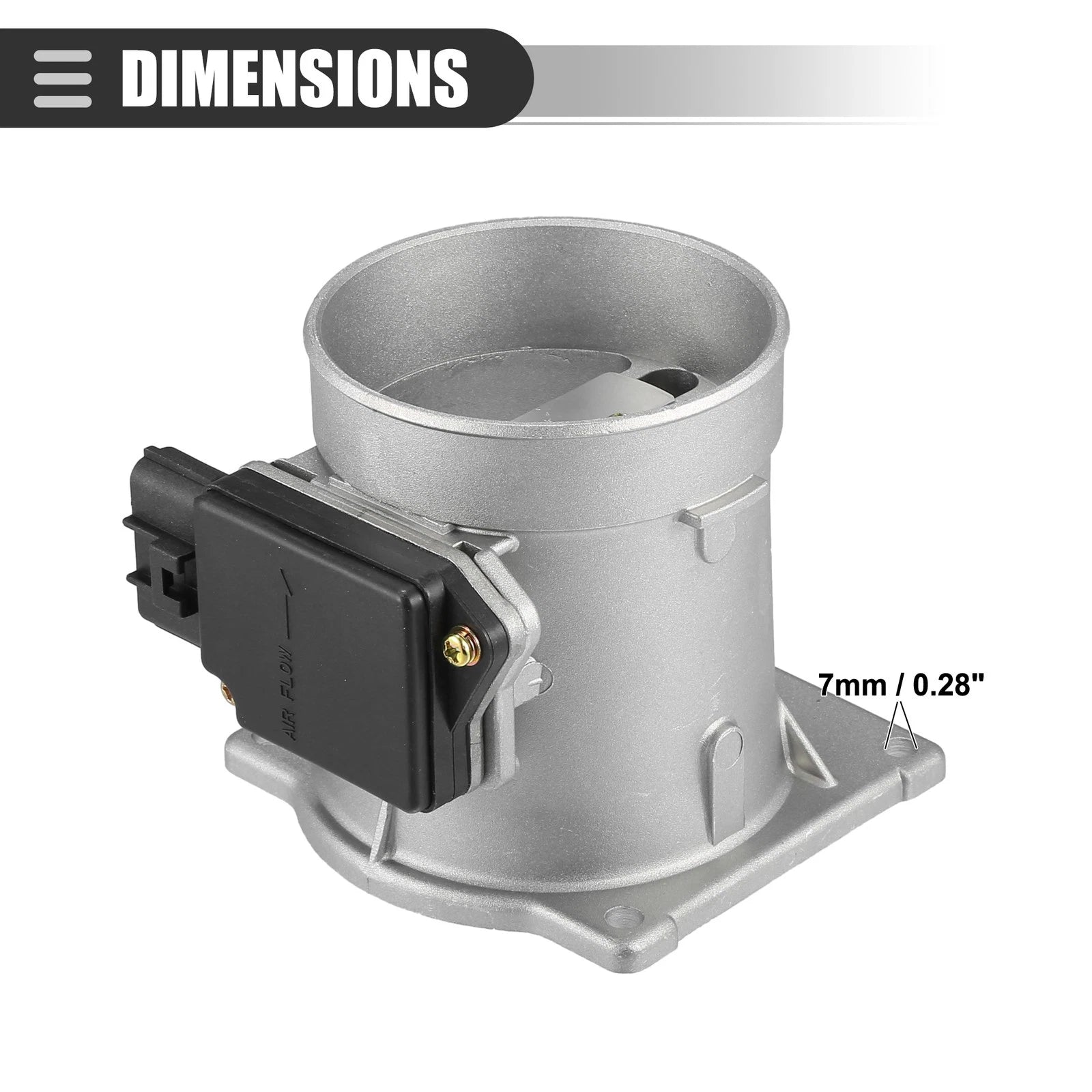 Air Flow Sensor Meter for Ford E-150 E-350 (1997–2000) No.F50Y12B579A