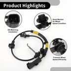ABS Wheel Speed Sensor No.BRAB397 for Ford Edge (2015–2018)
