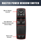 Power Window Switch A1698206510 for Mercedes W169 W245 A200 A180 (2004–2012)