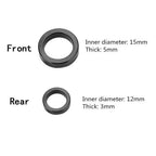 Front Hub Adapter Thru Axle Kit for ZTTO (15mm x 100mm to 110mm)