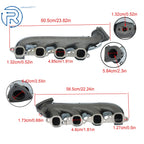 Exhaust Manifold Set for Chevy Silverado GMC Sierra 3500 (2001-2006)