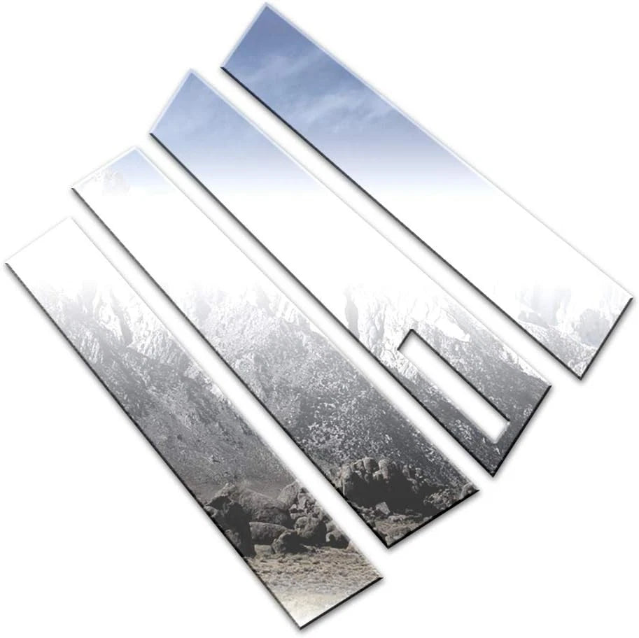 Luxury FX Chrome Pillar Post Set with Keyless Entry for Ford Escape (2013–2019)