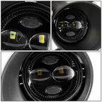 LED Projector Fog Lights with Bezel & Switch for Ford F150, Lincoln Mark LT (2005–2008)
