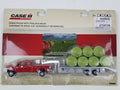 1/64 Gooseneck Trailer & Hay Bales for Dodge Ram Pickup (ERTL 14855)