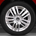 17x6.5 Factory Wheel (Bright Medium Silver) For 2012-2015 Honda Crosstour