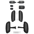 Driver Rider Passenger Floorboards Pegs Brake Pedal for Harley Touring (1993–2025)