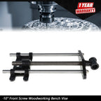 10" Wood Bench Vise for Woodworking (Cast Iron)