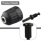 Quick Change Keyless Drill Chuck for Rechargeable Drills