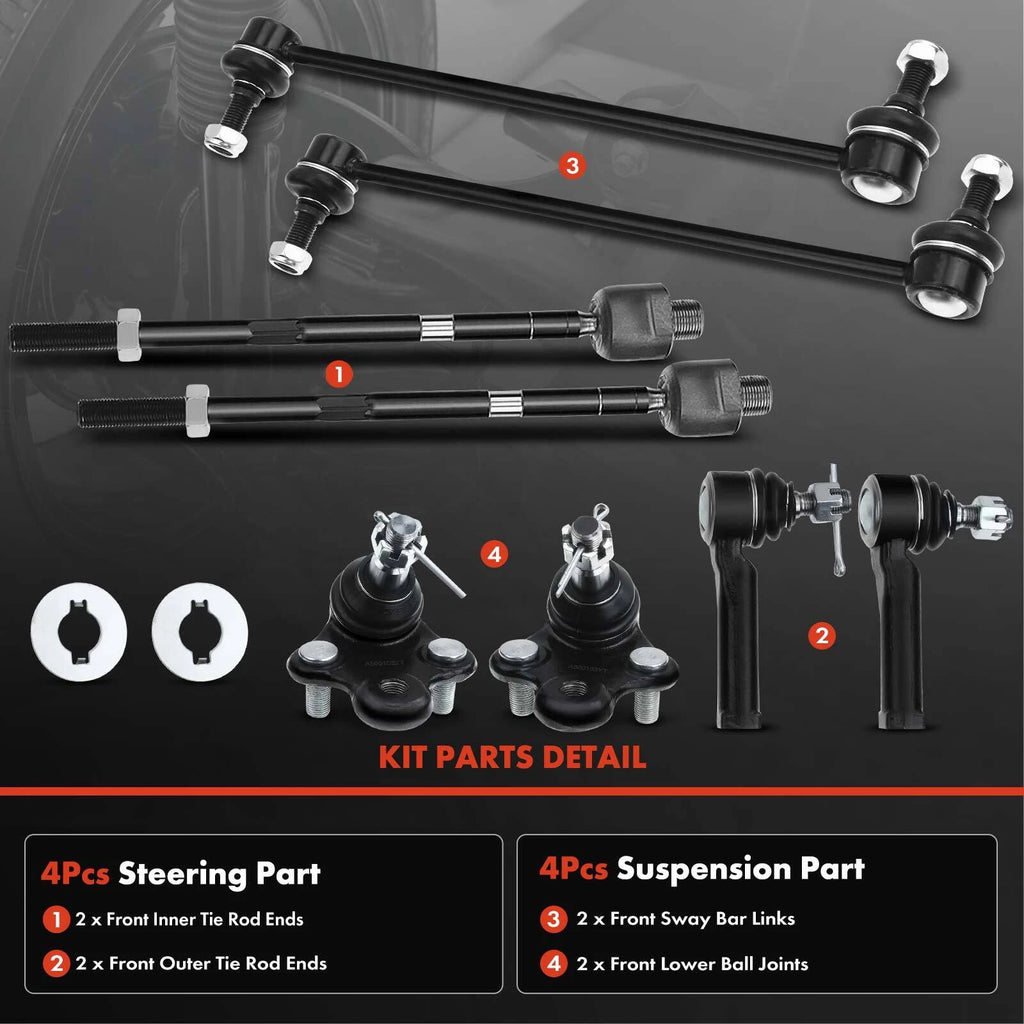 8x Front Sway Bar Link for Honda CR-V (2007-2011)