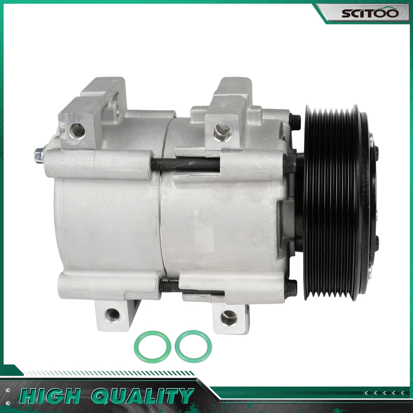 A/C Compressor for Ford E-350 Econoline, F-250 7.3L (1993–1997)