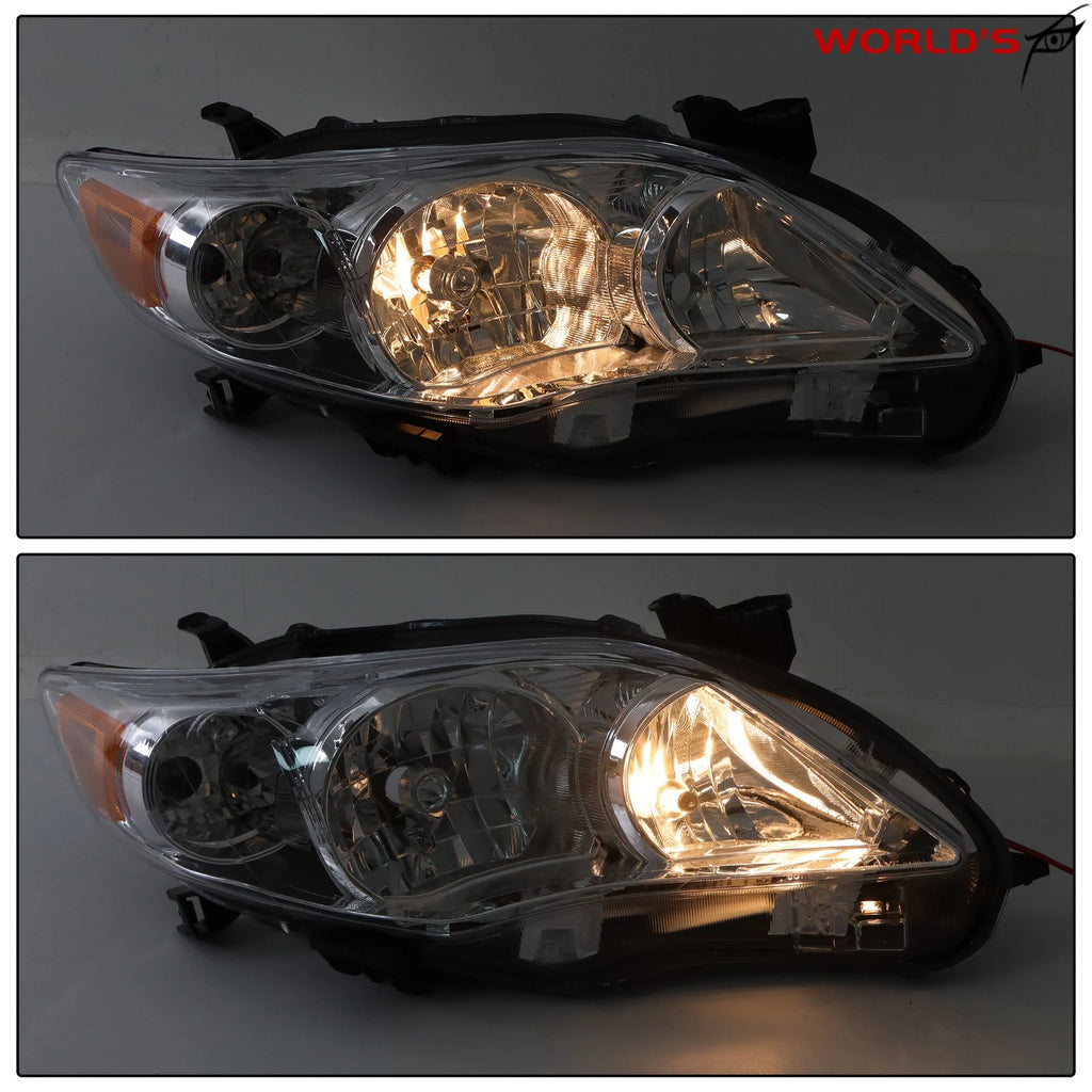 Headlights for Toyota Corolla S XRS (2011–2013) Halogen LH+RH Pair