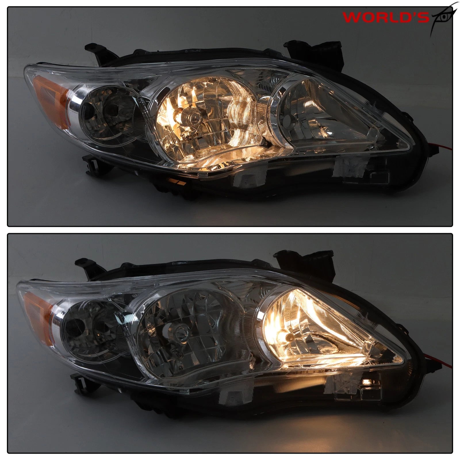 Headlights for Toyota Corolla S XRS (2011–2013) Halogen LH+RH Pair
