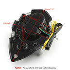 Smoke LED Taillight with Integrated Turn Signals for Yamaha Roadstar (2004–2008)
