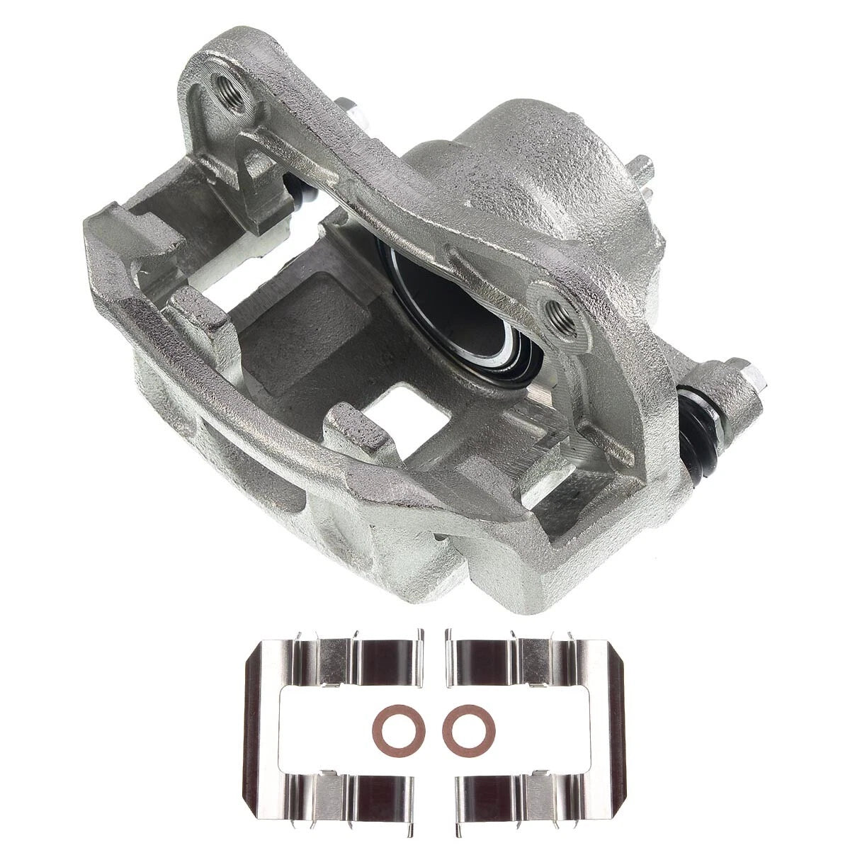 Front Right Brake Caliper with Bracket for Hyundai Accent Kia Rio (2006–2011)