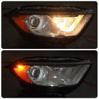 Pair of Halogen Headlights with DRL for Ford EcoSport (2018–2023)