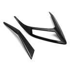 Carbon Fiber Rear Lamp Tail Light Panel Bezel for Honda Civic 2016-2021