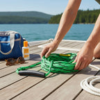 Tow Rope Tubing for Boats 2600 lbs Strength Coastal High-Salt Environment