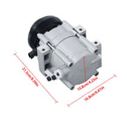 A/C Compressor for Ford E-150 E-250 E-350 E-450 Super Duty (2007-2019)