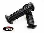 Black Hand Grip Set for Kawasaki KH400 (1976-1978) - Left & Right Pair