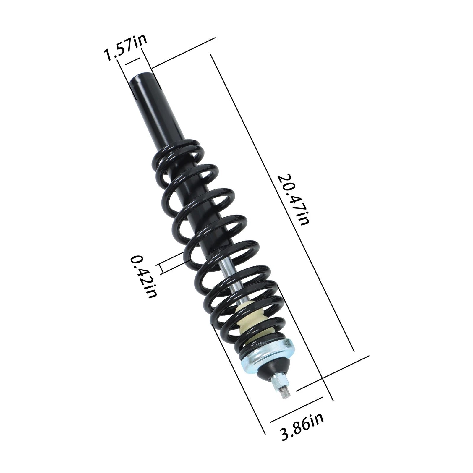 Set of 2 Front Shocks for Polaris Ranger 500 Series (1999–2005)