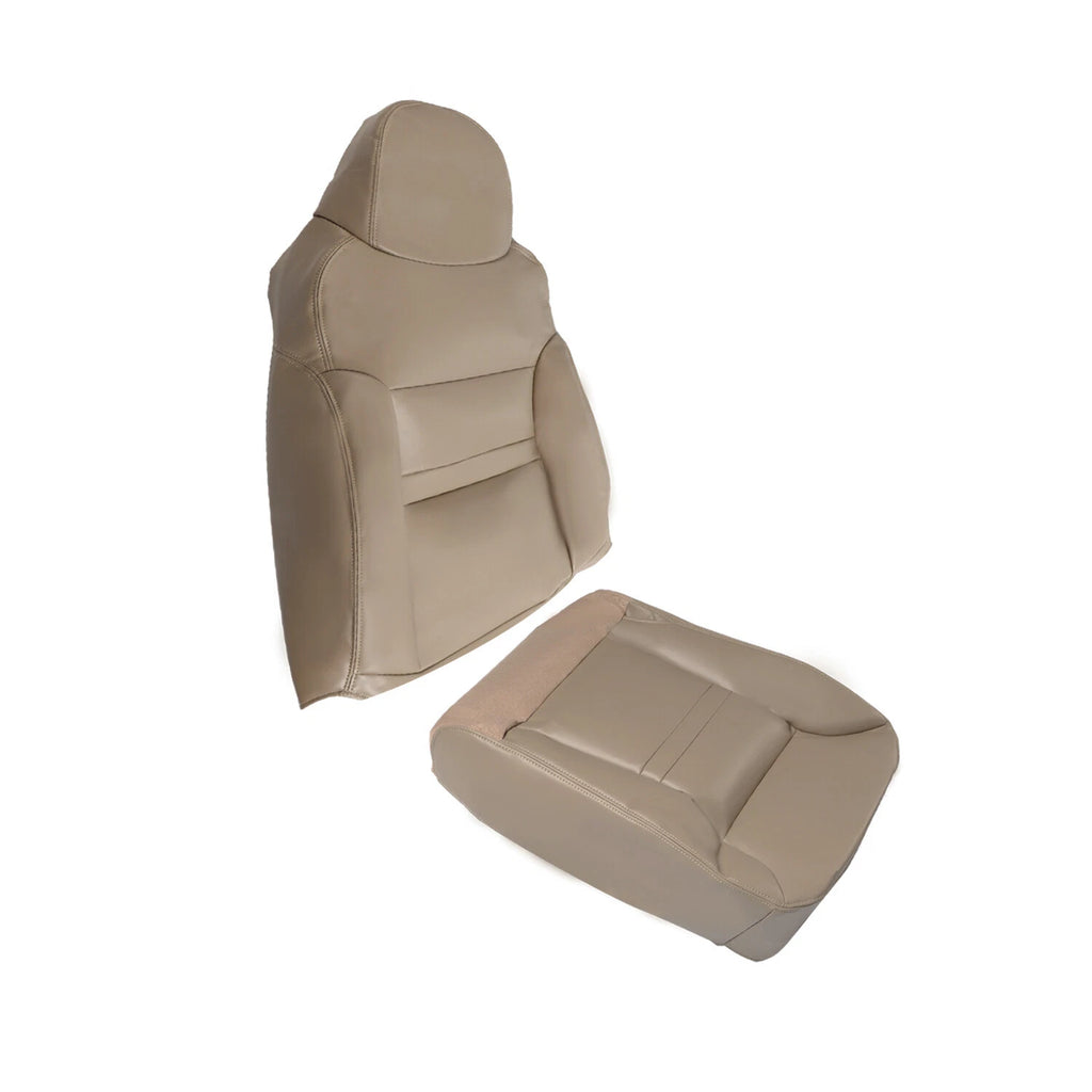 Leather Seat Cover Set for Ford Excursion Limited (2000–2001) Tan